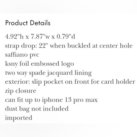 Kate Spade NWT Sadie Crossbody Tropical Pink Safiano Leather - Picture 9 of 9